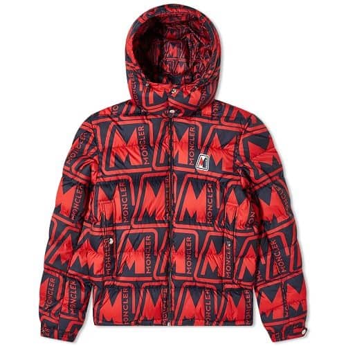 Moncler red and blue jacket online